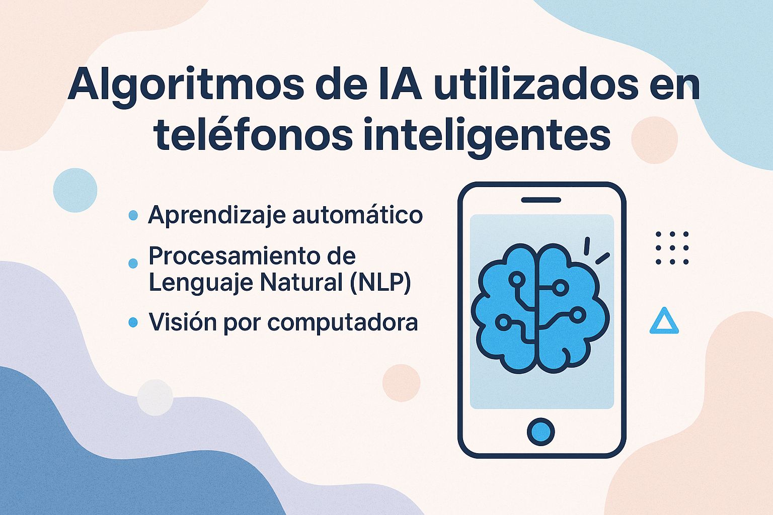 Algoritmos de IA utilizados en teléfonos inteligentes