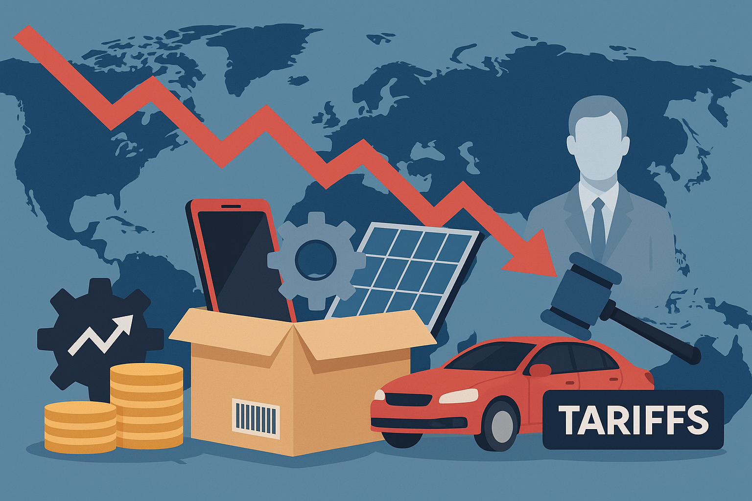 Cadenas de suministro bajo presión: el efecto dominó de las tarifas 💥📈