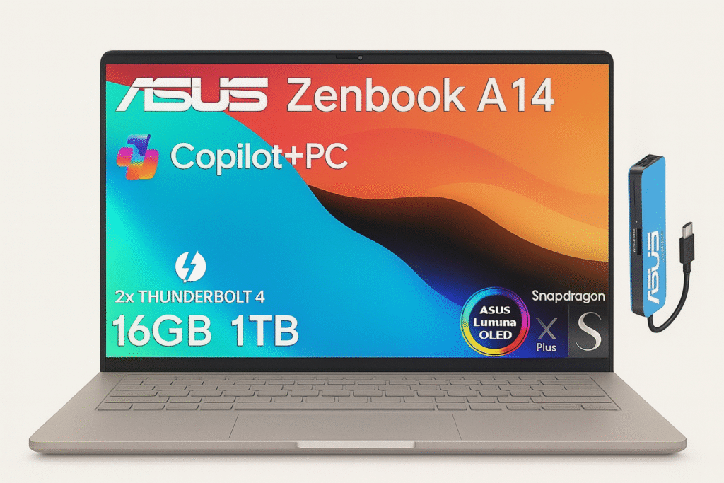ASUS Zenbook 14 AI Business Laptop