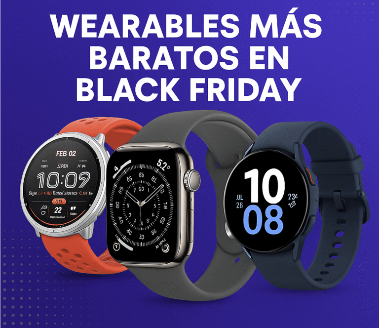 Imagen de Wearables Black Friday Smartwatches Descuentos 2025 Techiecookie – artículo de tecnología en TechieCookie